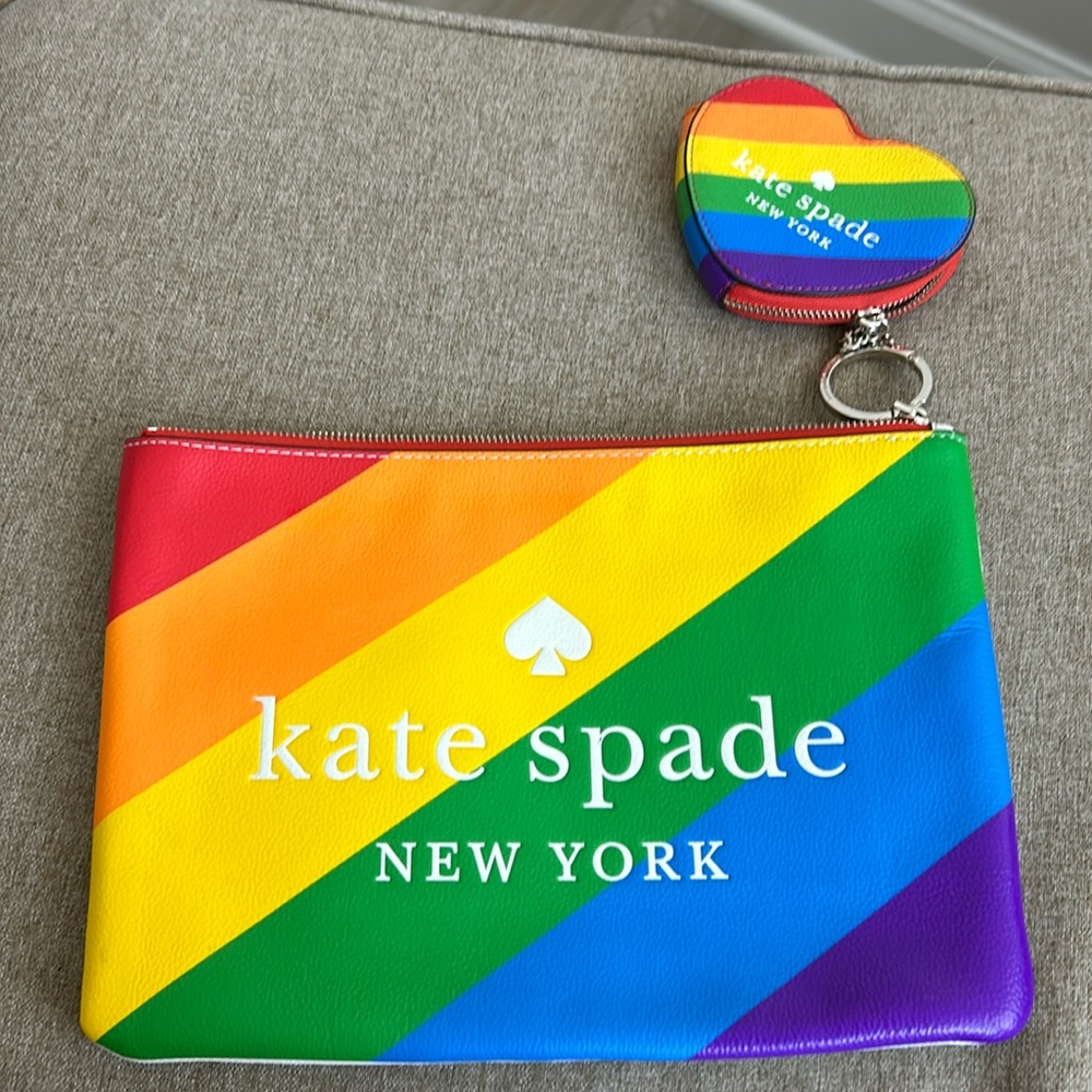 Kate Spade Rainbow Clutch